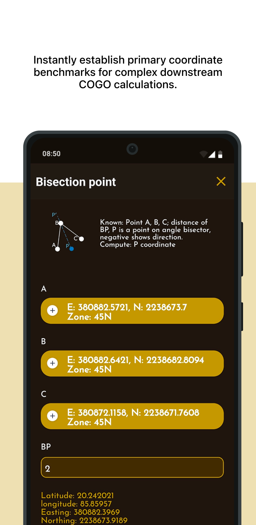 XT-Survey App Screen 2